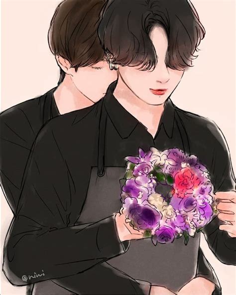 On Instagram 🐯🐰 Taekook Fanart Vkook Fanart Taekook