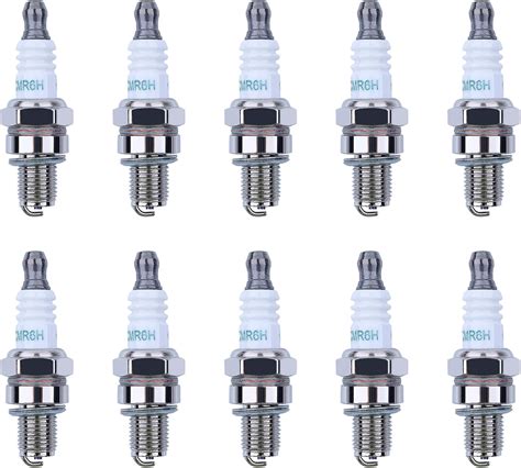 Amazon AUMEL CMR6H Spark Plug Kit 10Pcs For Stihl FS90 FS100 FS110