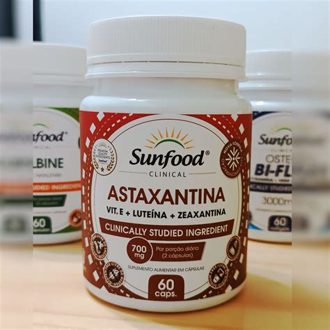 Astaxantina Vitamina E Lute Na Zeaxantina Mg C Psulas