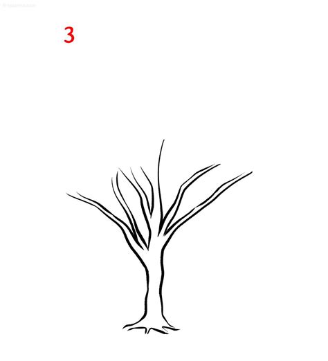 Easy Tree Drawing How To Draw A Tree