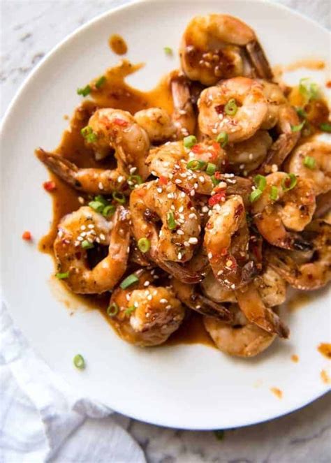 Asian Chilli Garlic Prawns Shrimp Recipetin Eats