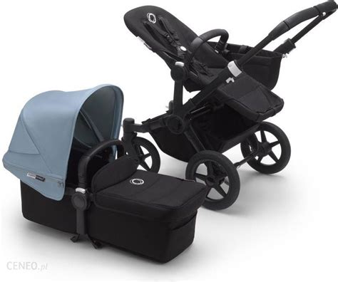 W Zek Bugaboo Donkey Mono Black Vapor Blue G Boko Spacerowy Ceny I