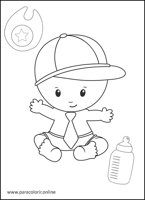 Desenhos De Beb Para Colorir Para Colorir