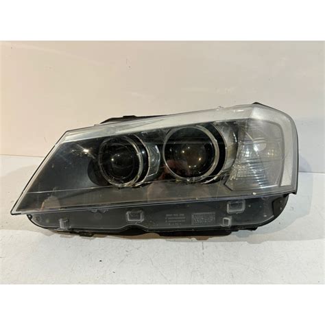 Bmw X F Lampa Przednia Bi Xenon Skr L