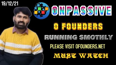 Onpassive Ll Ofounders Now Running Smothly L Please Visit Ofounders