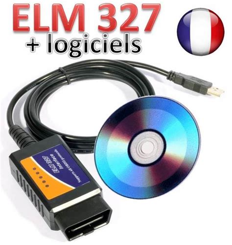 Interface Diagnostique ELM 327 Obd2 LOGICIELS Diagnostic Tool Obd