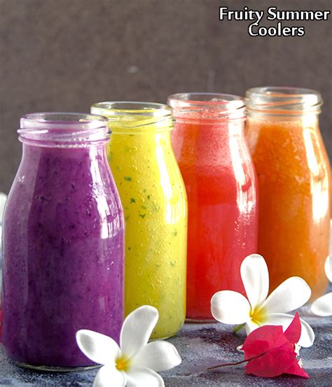 Fruit Coolers Recipe How To Make Natural Fruit Coolers At Home