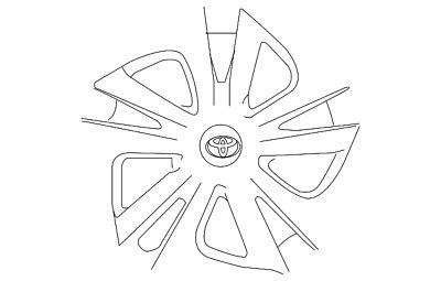 Genuine Toyota Wheel Cover Ebay