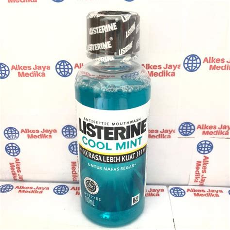 Jual Listerine Cool Mint 100 Ml Obat Kumur Kota Tangerang Alkes