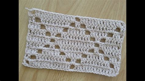 How To Crochet Diamond Stitch Youtube