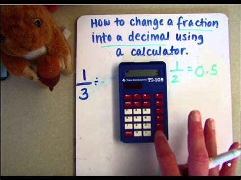 Converting Decimals Into Fractions Calculator