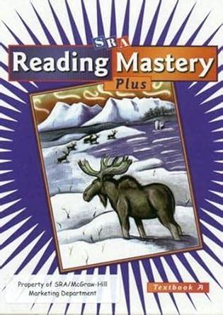 SRA Reading Mastery Plus Textbook A Level 4 Siegfried Engelmann