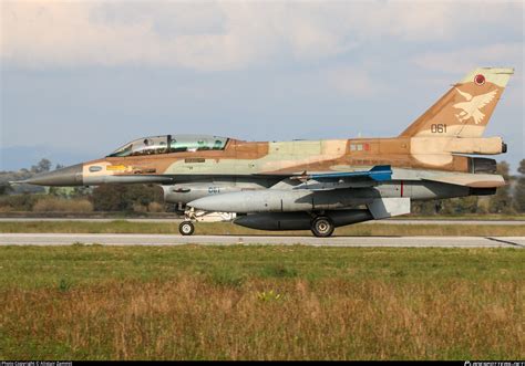 061 Israel Air Force General Dynamics F-16D Barak (401) Photo by ...