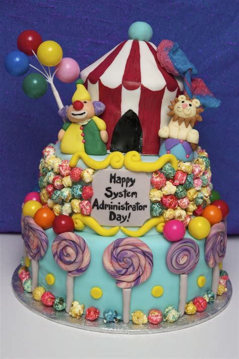 Circus Cake - CakeCentral.com