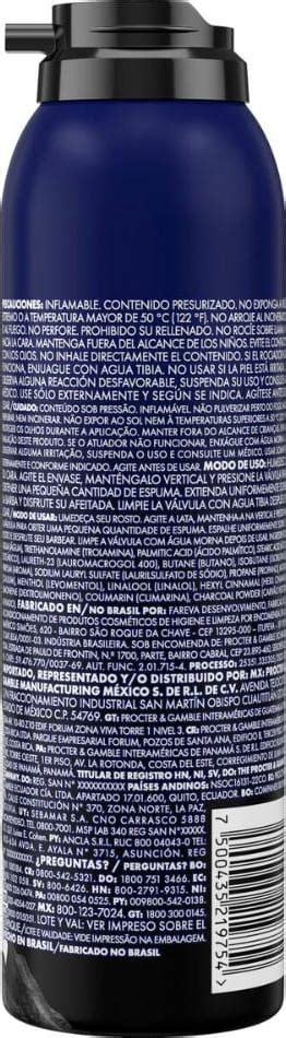 Espuma De Barbear Gillette Carbono 155ml