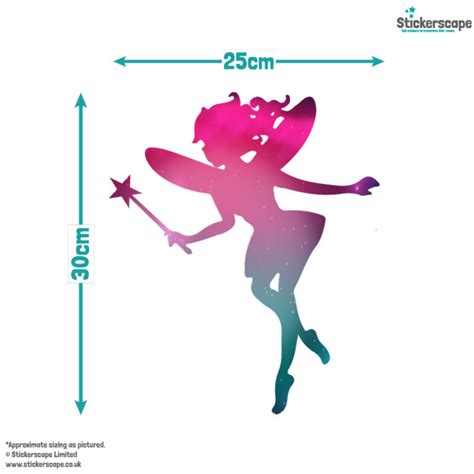 Fairy Silhouette Wall Stickers Fairy Wall Stickers Stickerscape