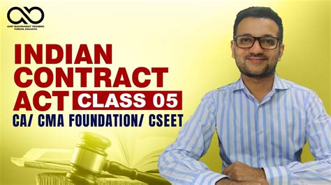 Indian Contract Act Class 5 CA CMA Foundation CSEET Amit