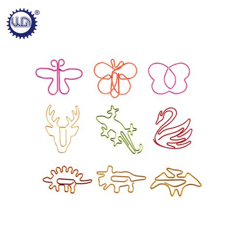 Customize Various Animal-shaped Paper Clips – Metal Wire Forms Custom