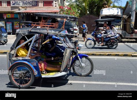 Philippines Province Of Nueva Ecija San Jose Tricycle Motorcycle