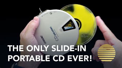 Sony D EJ01 D E01 The Only SLIDE IN Portable CD Player Ever From