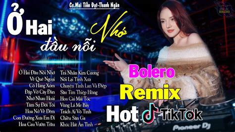 Hai U N I Nh Lk Bolero Remix Hot Tiktok Nh C S Ng Th N Qu