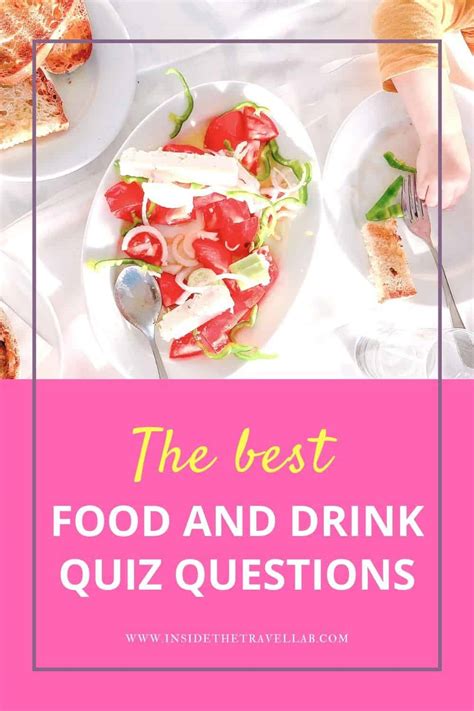 101 Food And Drink Quiz Questions With Answers Test Your Food Trivia