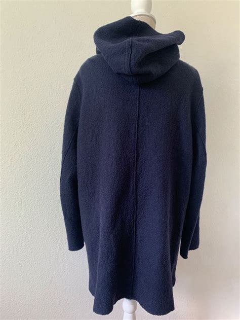 Marc Opolo Kurzmantel Gr Blau Wolle Bergangsjacke Kaufen Auf