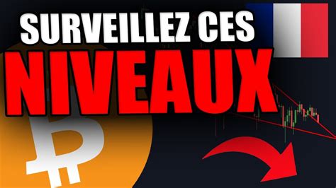 Importants Niveaux Du Bitcoin Surveiller L O Le Prix Va Rebondir