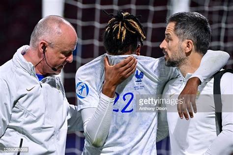 Michael OLISE of France looks dejected during the U21 EURO 2023 ...