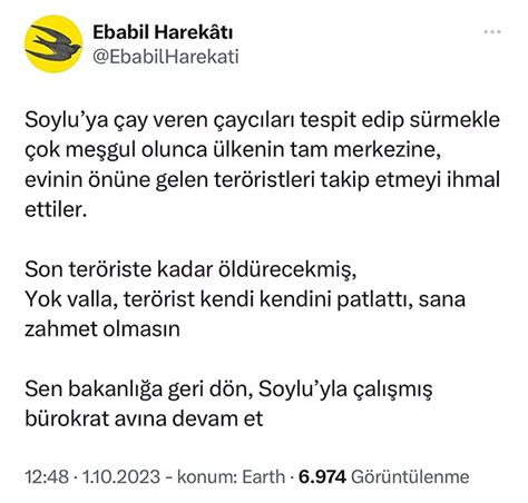 Ebabil Soylu Ya Sahip K P Yerlikaya Y Hedef Ald Gazikent