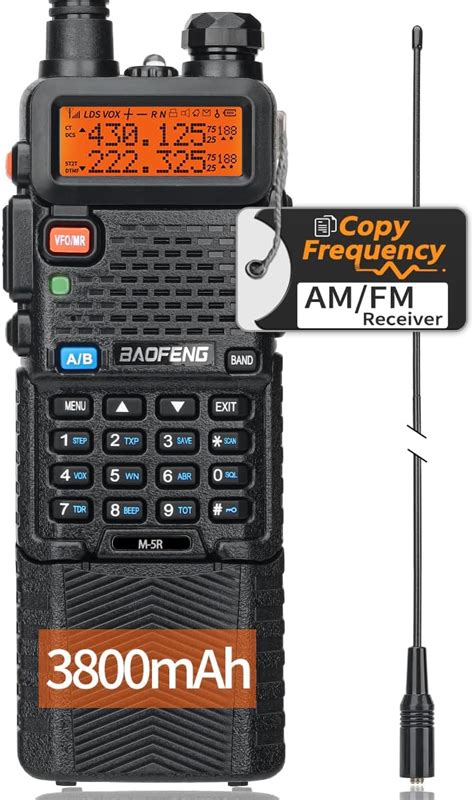 Baofeng Radio Ham Radio Long Range M 5r Handheld Two Way Radio Upgraded Of Baofeng