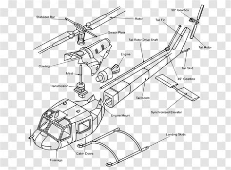 Helicopter Schematic Diagram