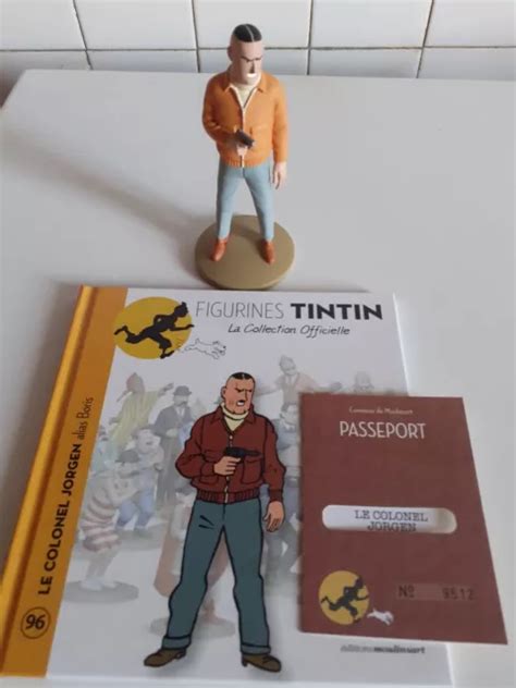 Figurine Tintin Collection Officielle N Le Colonel Jorgen Alias