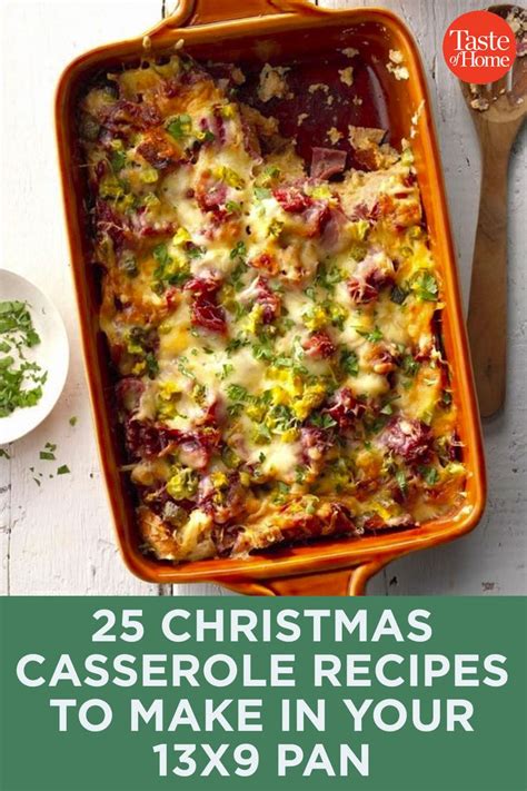 25 Christmas Casserole Recipes To Make In Your 13x9 Pan In 2020 Christmas Casserole Recipes