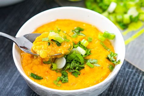 Thai Red Lentil Curry Recipe Just 4 Ingredients