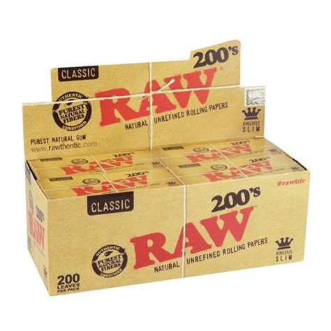 Rolling Papers Raw King Size Slim S Ct Pack