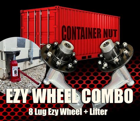 Shipping Container Wheels Kit 8 Lug Ezy Wheels Off Road