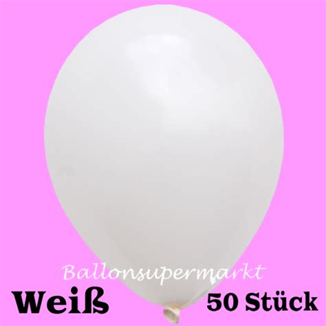 Ballonsupermarkt Onlineshop De Luftballons 40x36 Cm Weiss