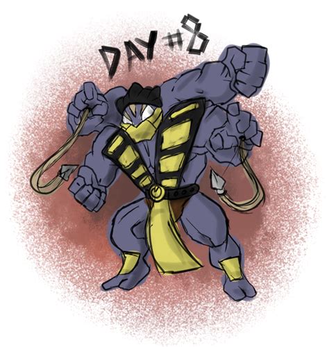 Pokecember Day #8 (favorite fighting) - Machamp by AmbrosiaDelish on ...