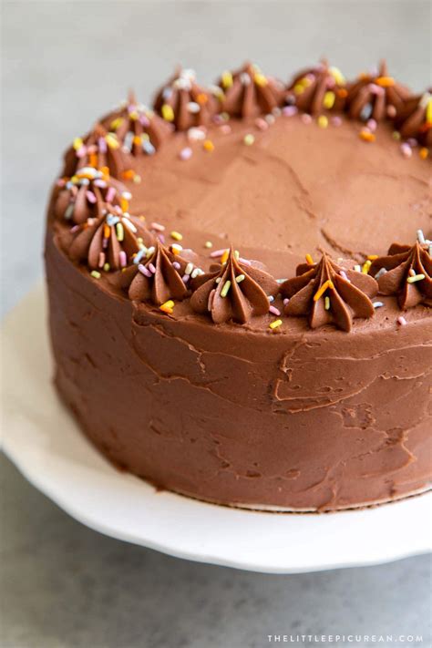 Classic Chocolate Cake The Little Epicurean