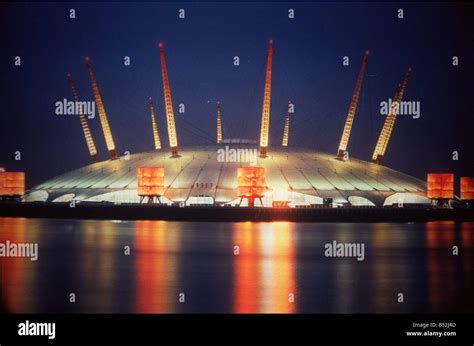 The Millennium Dome on Millennium Eve December 1999 Stock Photo - Alamy