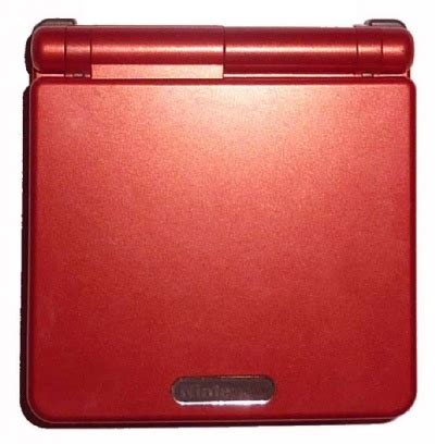 Buy Game Boy Advance SP Console (Flame Red) (AGS-001) Game Boy Advance ...