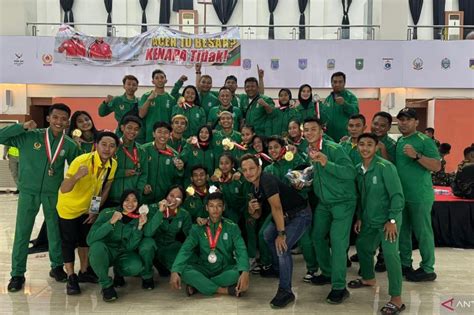 Jawa Timur Juara Umum Muaythai PON Aceh Sumut 2024 Dengan 18 Medali