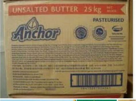 Promo Butter Anchor Unsalted 25kg Diskon 23 Di Seller Hikari Storee