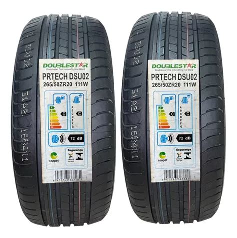 Kit 2 Pneus 265 50r20 111w Xl Tl Doublestar Duso02 Aro 20 Frete grátis