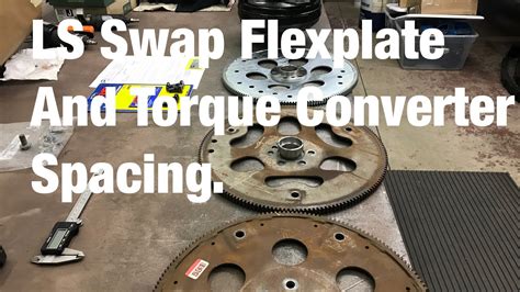 LS Swap Flexplate And Torque Converter Spacing YouTube