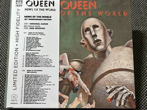 Yahooオークション Queen News Of The World 40th Anniversary Ed