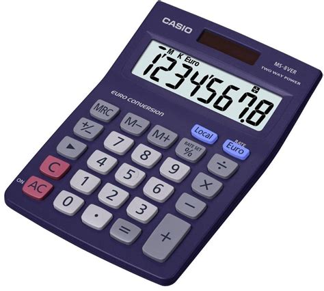 Calculadora Casio Ms Ver Con Conversi N A Euro