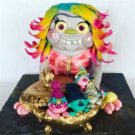 Trolls Cake - CakeCentral.com