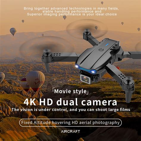 WLR C E99 K3 Pro Mini Drone 4K Professional HD Dual Camera Fpv RC